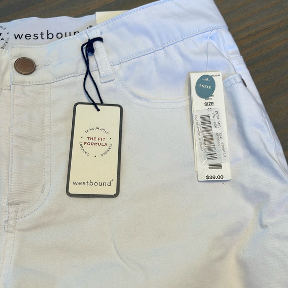 White jeans
